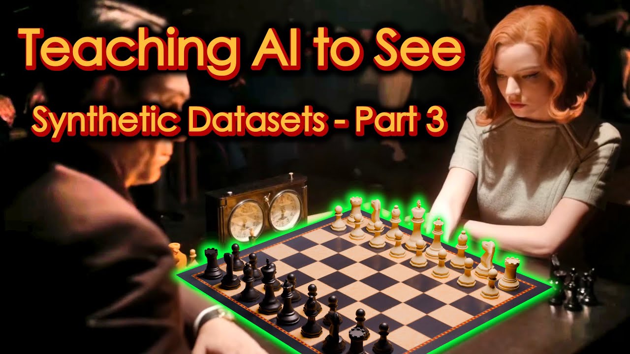 Will it Blend? Synthetic Datasets with Blender - Decoding Chessboards | Part 3