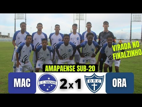 E.C. AMAPA 2 X 1 ORATORIO | AMAPAENSE SUB-20 | 15/06/21