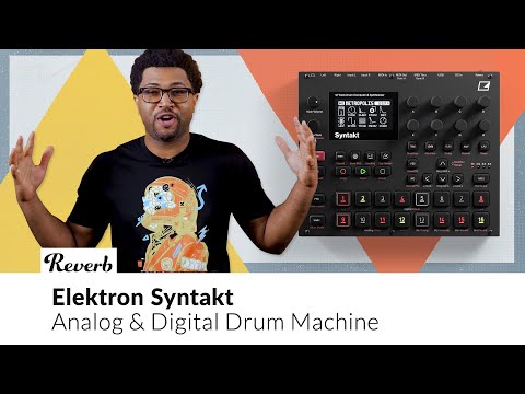 Elektron Syntakt 12 Track Drum Computer & Synthesizer 2022- Present - Black image 2