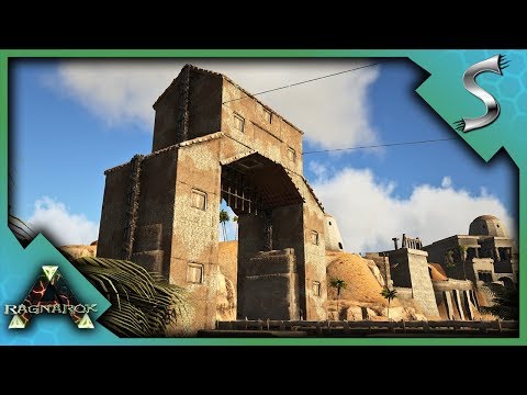 RENOVATING THE BROKEN DESERT BRIDGE! - Ark: RAGNAROK [DLC Gameplay S3E21]