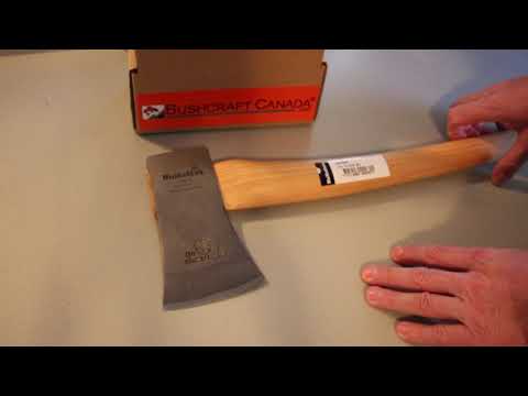 Hultafors Light Felling Axe view by www bushcraftacanada com