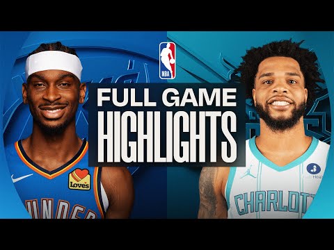 [WINTV] 11월16일 샬럿 오클라호마시티 NBA 하이라이트