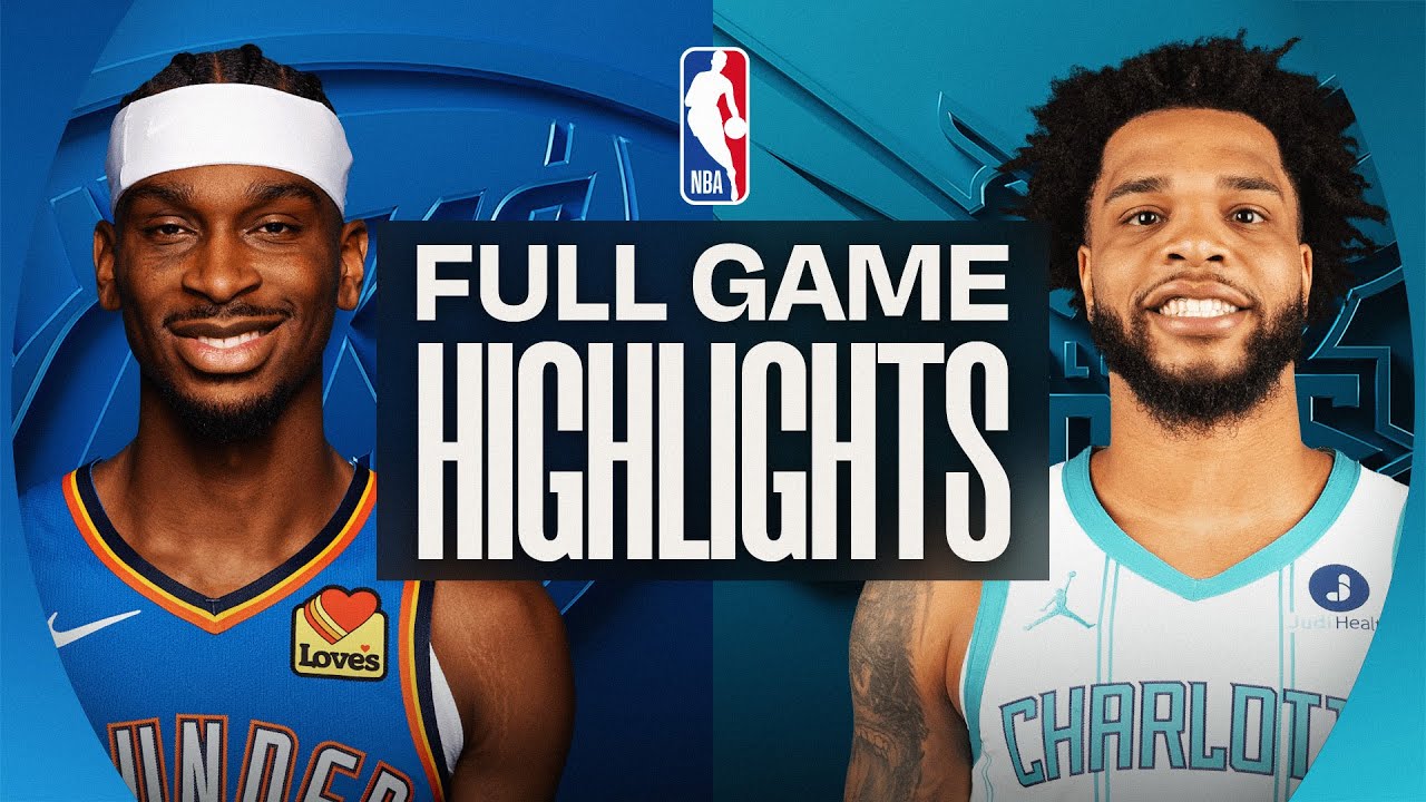 THUNDER at HORNETS | FULL GAME HIGHLIGHTS | November 15, 2025