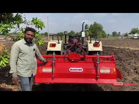 Maschio Gaspardo Rotavator HC 185 Best Performance Customer Feedback #rotavator #bestperfomance