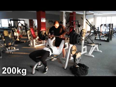 Trenink - Benchpress ( 22.1.2017)