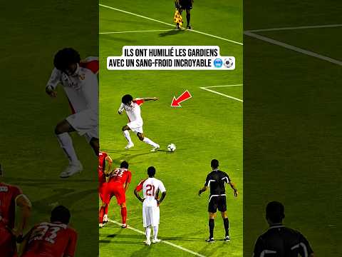 Ils ont humilié les gardiens avec un sang-froid incroyable 🥶⚽#football