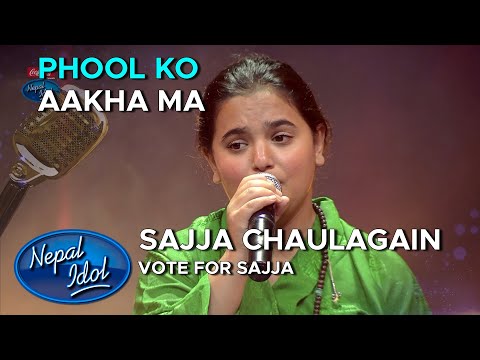 Phool ko Aakha Ma - Ani Choying Dolma | Vote For Sajja Chaulagain | Nepal Idol Season 3 | AP1HD