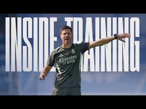 Last training session before Villarreal! | Real Madrid City