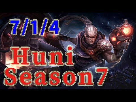 SKT T1 Huni Lucian TOP vs Jayce Patch 7.12
