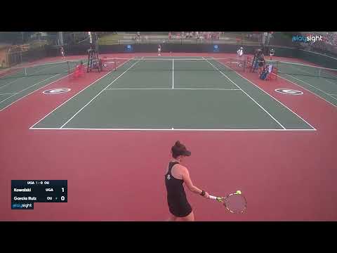 Meg Kowalski v Julia Garcia Ruiz - UGA v OU - 12.5.23