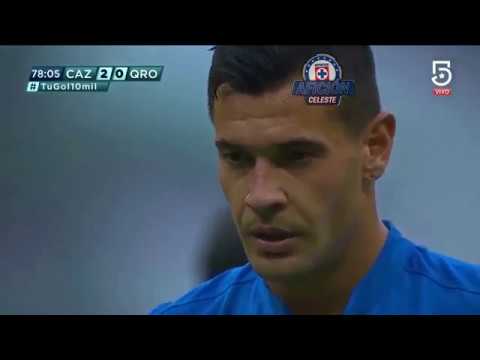 Todos los goles de Caraglio con Cruz Azul