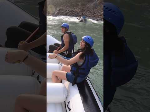 Viral Rafting video Rishikesh 😱 #shorts