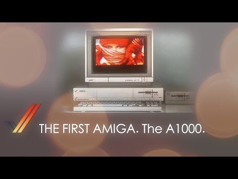 THE FIRST AMIGA. The wonderful Amiga 1000!