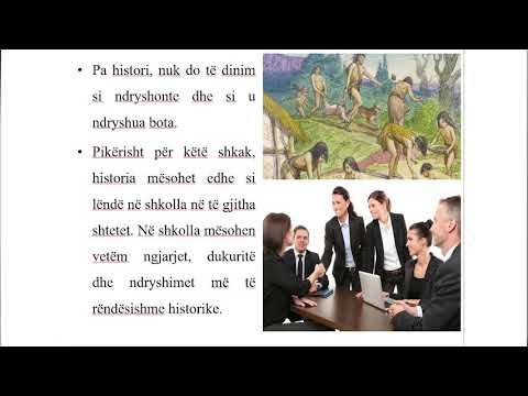 6 12 002 Java e parë - Histori - Çfarë shkence është historia dhe në çfarë burime bazohet ajo?