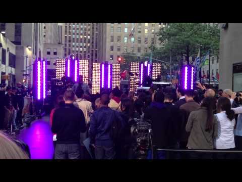 Usher on the Today show. 5/18/2012 - Without You