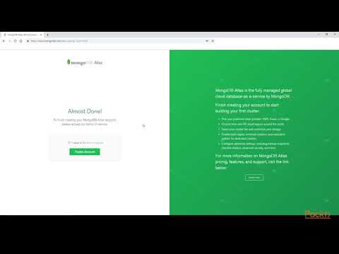 Building Microservices from Scratch Setting Up an Account with mLab for the DaaS | packtpub com