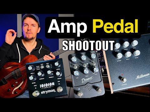 What is the best Amp Pedal for Jazz Guitar? UAFX Dream 65 vs Strymon Iridium vs Milkman The Amp