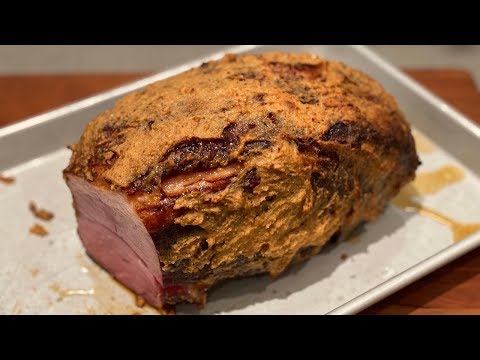 Smoked and Glögg Injected Christmas Ham