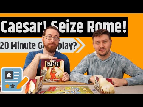 Caesar! Seize Rome In 20 Minutes! - 2 Player Gameplay
