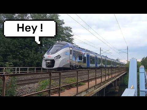 Compilation de klaxons de trains #2 #train #klaxon