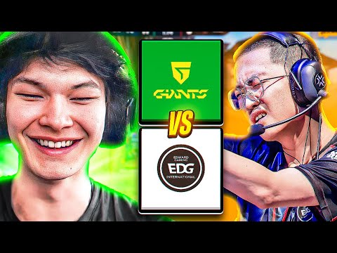 Sinatraa Reacts to EDG vs Giants Gaming (VCT Champions 2023)
