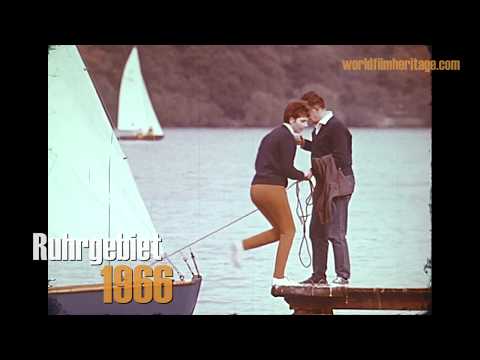 1966 Ruhrgebiet: Stadt Essen - Baldeneysee - Minigolf