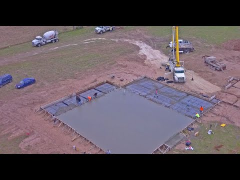 Barndo 214 Concrete Pour Part 1 - The Barndominium Show E93