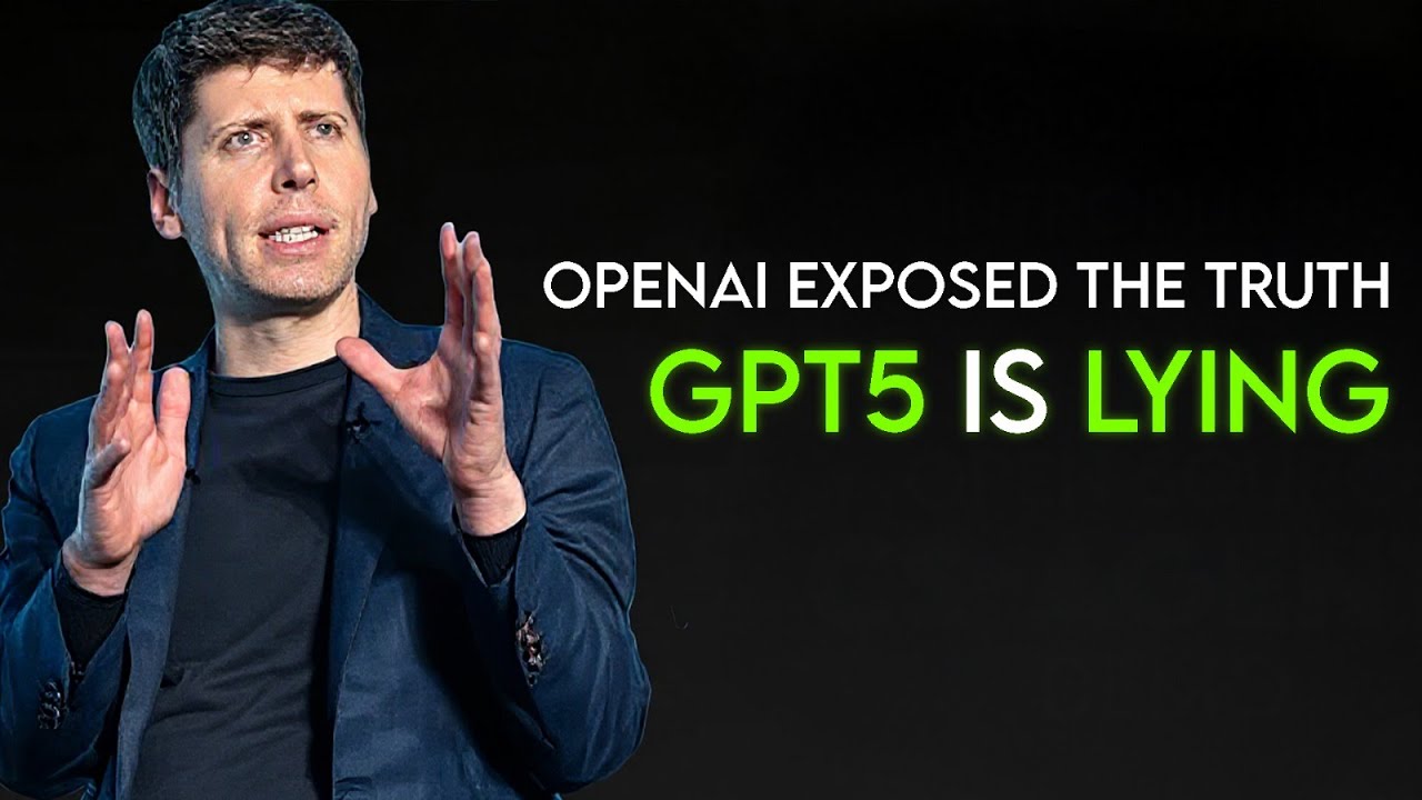 OpenAI Just Exposed GPT-5 Lies More Than You Think, But Can Be Fixed