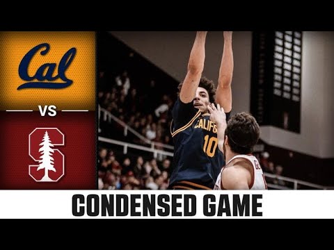 Cal vs. Stanford Condensed Game | 2025-26 ACC Men's Basketball