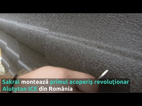 Sakral monteaza primul acoperis din Romania Alutytan ICE de la Viking Pruszyński