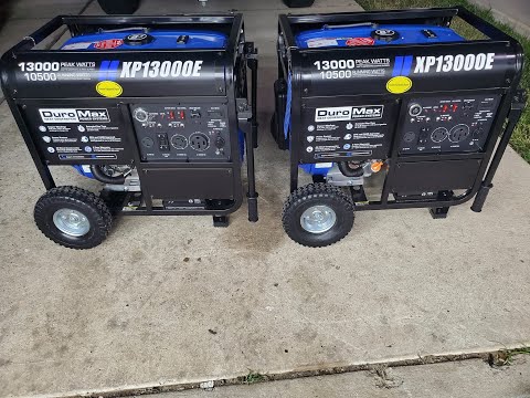 Duromax Generator / No power / Electricity / Output