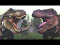 Tyrannosaurus Rex Vs Tarbosaurus Jurassic World Animation