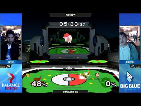 Patchless SSBM - Project (Fox) vs. dudutsai (Jigglypuff) - Melee WQF