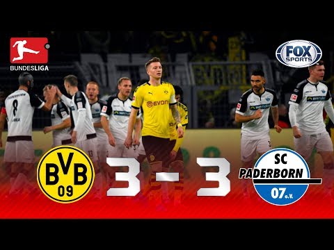 Borussia Dortmund - Paderborn [3-3] | GOLES | Jornada 12 | Bundesliga