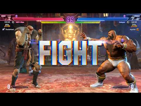 Street Fighter 6 🔥 KOBAYAN (#1 Ranked Zangief) Vs KLEM (#1 Ranked Sagat)🔥SF6 High Level Matches!