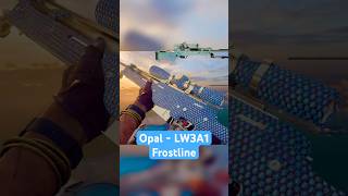 Opal LW3A1 FROSTLINE  2/4 Mastery Camos🔥#wookieeboy #callofduty #bo6 #shorts #cod #snipers #zombies