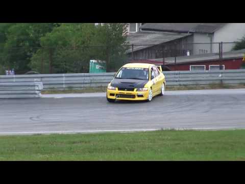 Piotr Ostrowski Mitsubishi Lancer EVO IX SuperOES 7 El. Tor Kielce 17-07-2010