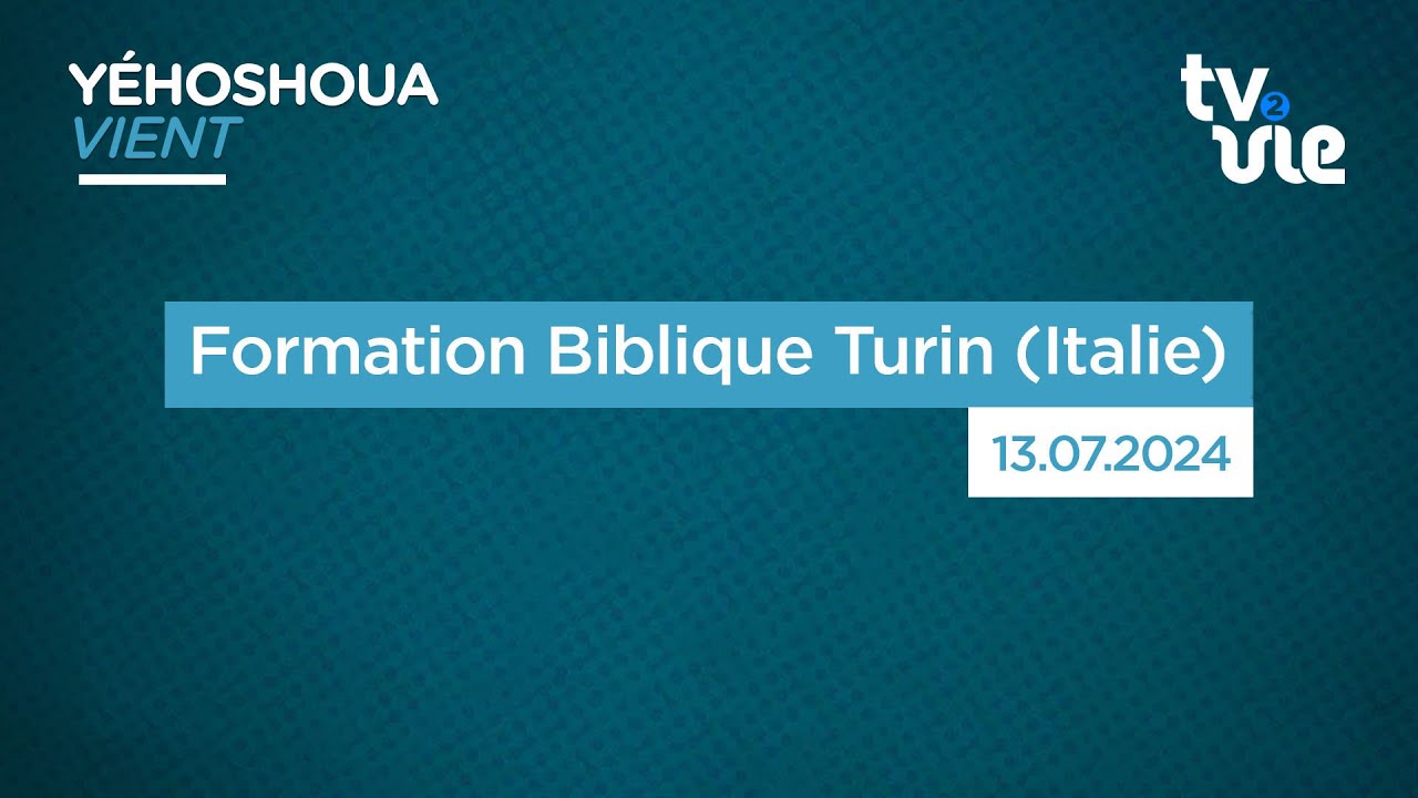 Thumbnail of video: Formation Biblique Turin ( Italie )