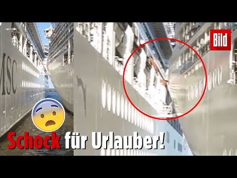 Kreuzfahrtschiffe kollidieren vor Buenos Aires