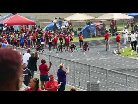 2016 CL STARS TRACK MEET - 11-12 YR GIRLS 100 METER - H1