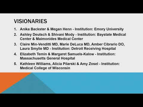 Emergency Medicine X: Creating Innovations Towards Equity (ExCITE) (AWAEM and ADIEM Sponsored)