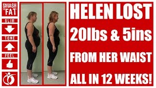 Helen Lost 20lbs & 5ins In Our 12 Week Xmas Factor Transformation Contest