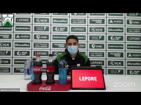 Conferencia de Prensa de Marcelo Miño | Ferro 1 - 0 Brown de Adrogué