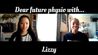 Dear future physio with Lizzy | GCU doctorate physio student