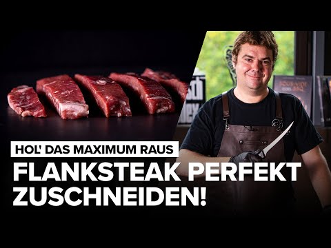 Tricks für maximale Zartheit: So schneidest du dein Flanksteak wie ein Profi!