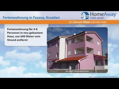 Istrien: Ferienwohnung für 4-8 Personen in neu gebautem Haus, nur 600 Meter - FeWo-direkt.de Video