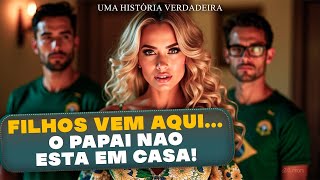 Pela Primeira Vez Meu Marido Deixou Seus Filhos Se Divertirem No Meu "PARQUINHO"....