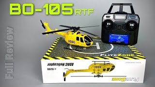 FLITEZONE Scale RC BO-105 Elektro ADAC Hubschrauber RTF mit Autostart-/ landefunktion | Full Review