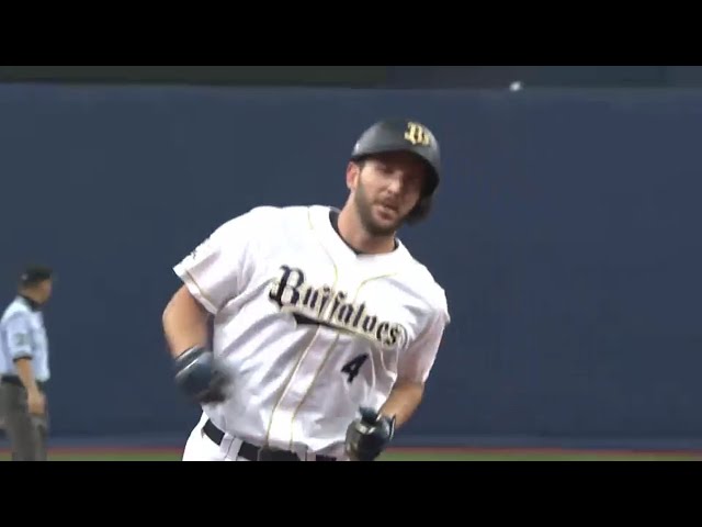 【5回裏】2戦連発!! バファローズ・モレルがバックスクリーンへ同点弾!! 2016/8/5 Bs-M