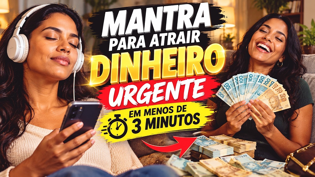 Mantra Para Atrair Dinheiro Urgente Em Menos de 3 minutos #mantras